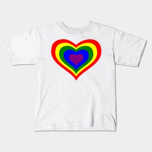 Pride Heart Kids T-Shirt